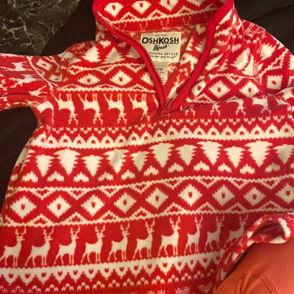Fleece sweater